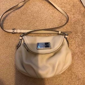 Marc Jacobs Natasha Mini Tan Leather Crossbody Bag